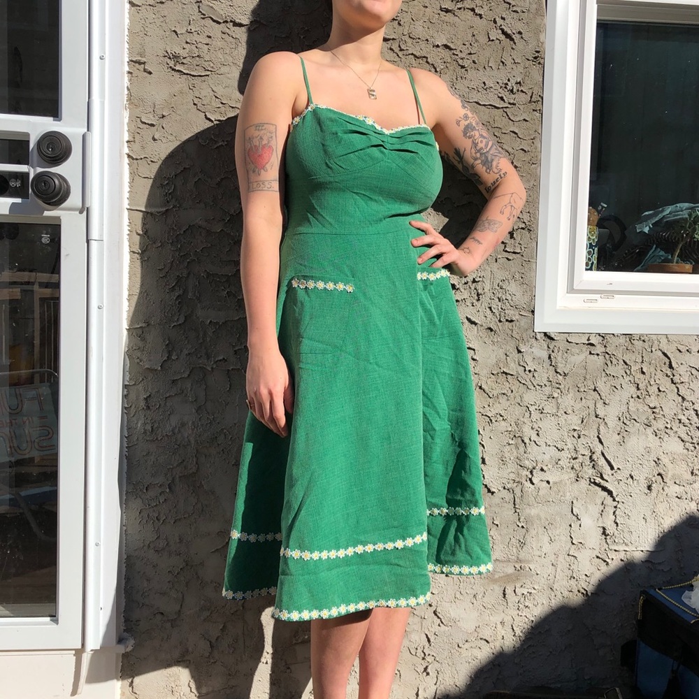 Modcloth Plaza Perfection Midi Dress